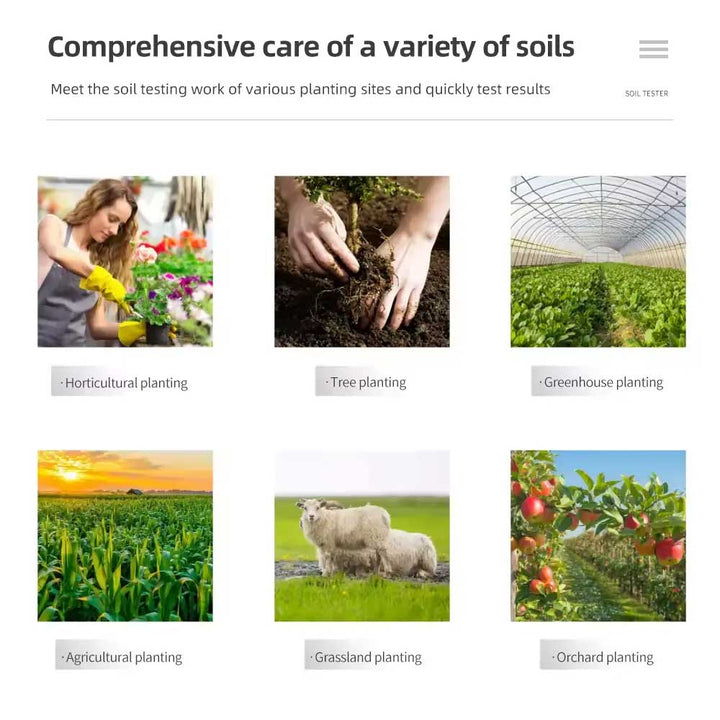 3-in-1 Soil Moisture, Light, and pH Meter - Monitor Plant Health Easily - Thermometer Specialist
