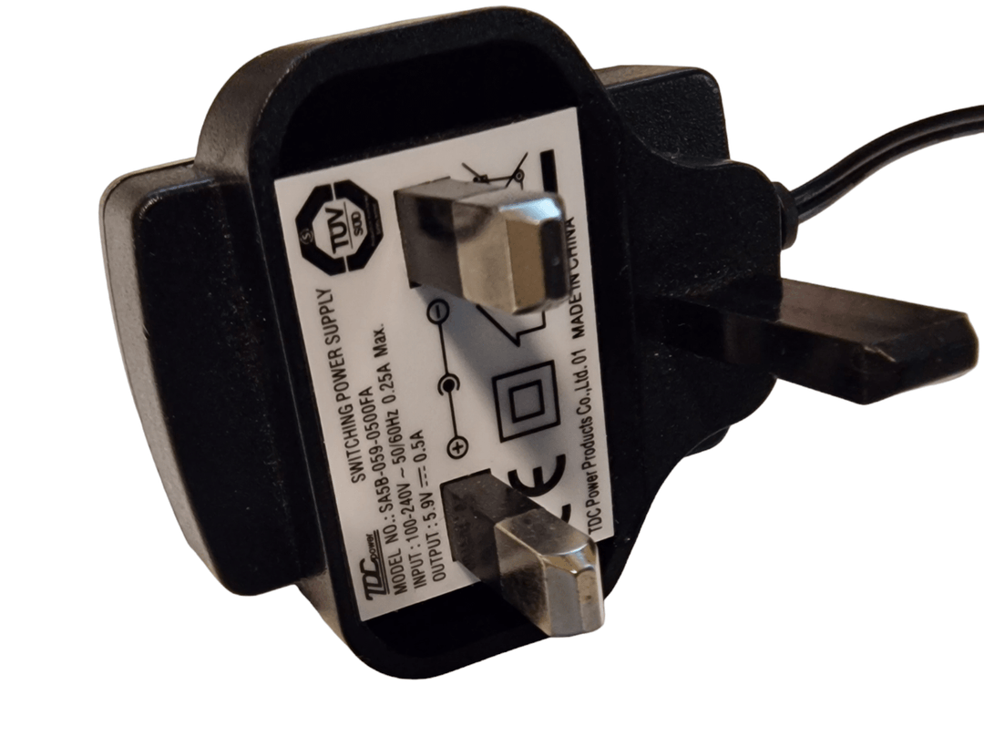 3 Pin UK Power Adapter Plug - Thermometer Specialist