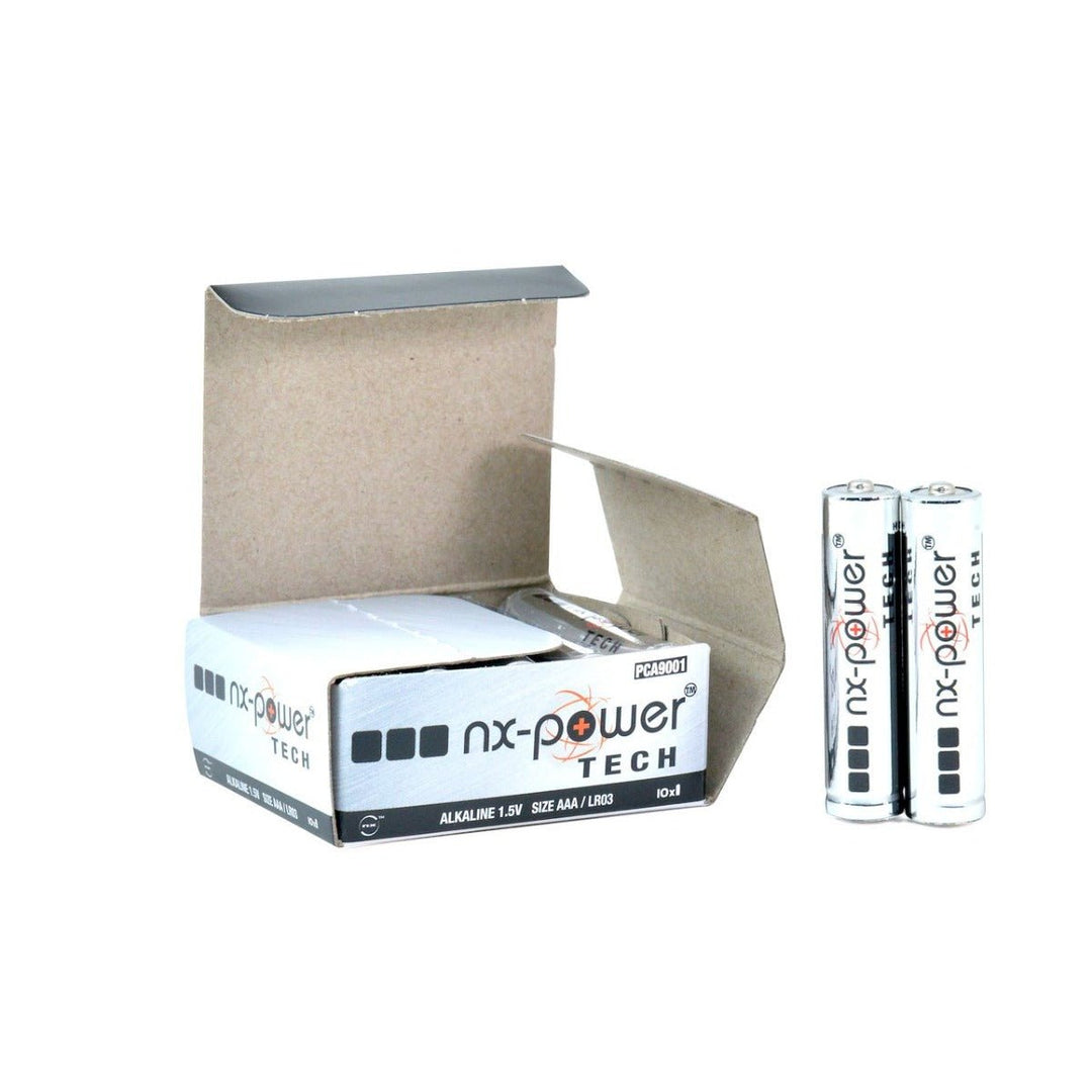 AAA Alkaline Batteries x 10 Extra Value Pack - Thermometer Specialist