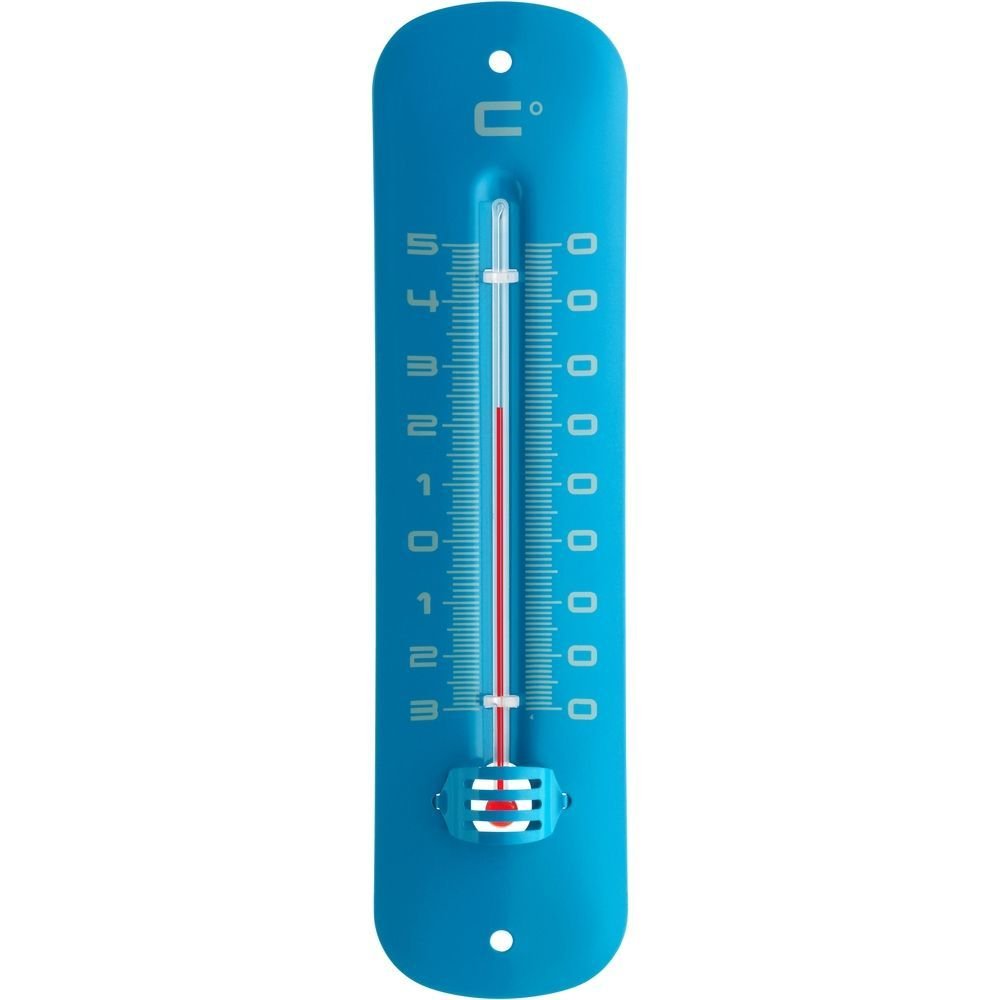 Blue Indoor/Outdoor Thermometer 19cm - Thermometer Specialist