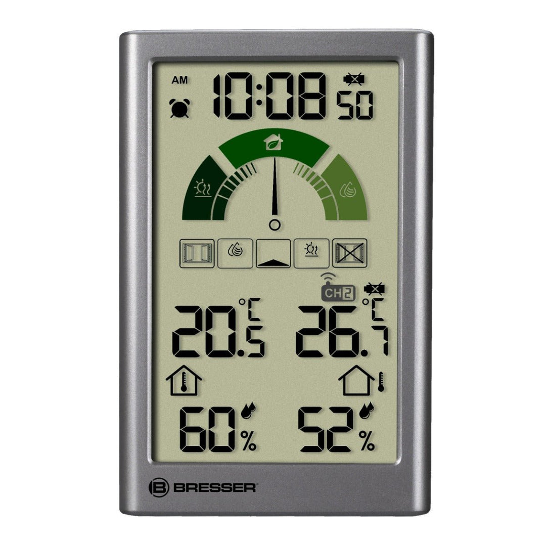 Bresser Thermo-Hygrometer with Ventilation Recommendation VentAir V 7007404 - Thermometer Specialist