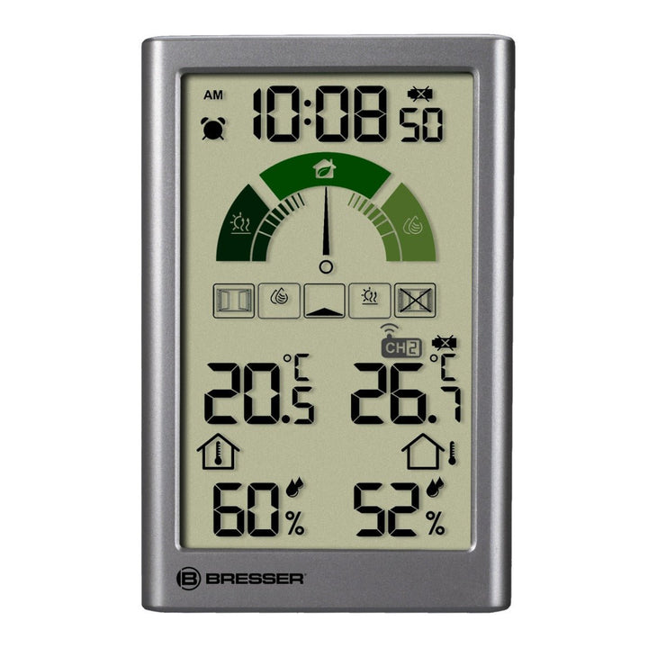 Bresser Thermo-Hygrometer with Ventilation Recommendation VentAir V 7007404 - Thermometer Specialist