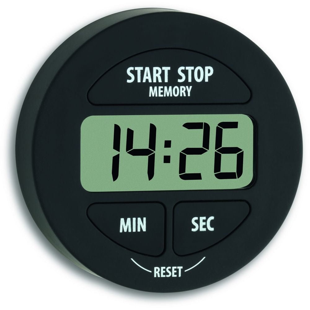 Digital Countdown Timer/Stopwatch Complete with Magnet 5.5cm - Thermometer Specialist