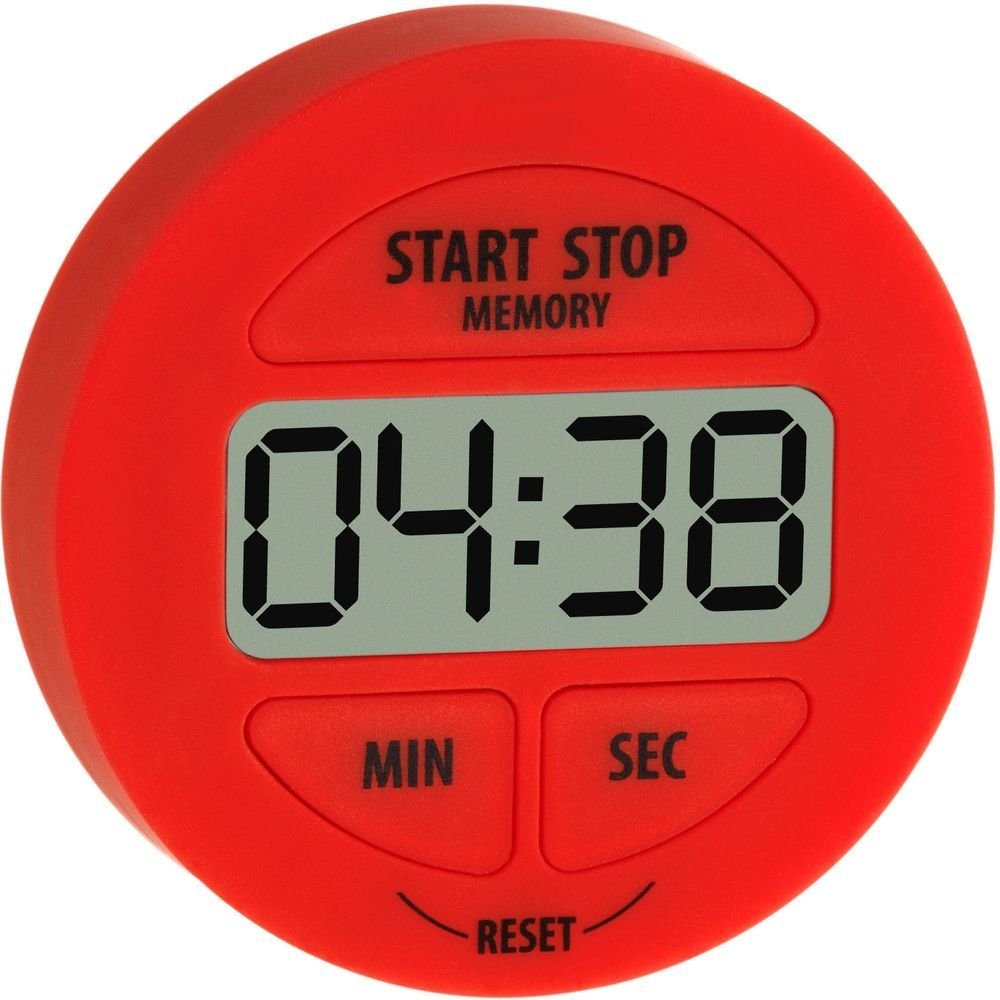 Digital Countdown Timer/Stopwatch Complete with Magnet 5.5cm - Thermometer Specialist