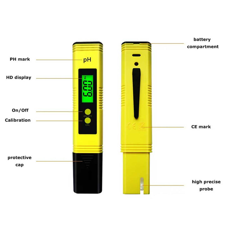 Digital PH Meter with ATC: Water Quality Tester - Thermometer Specialist