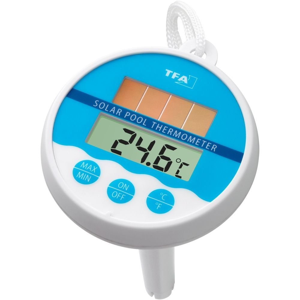 Digital Solar Pool, Pond or Water Thermometer - Thermometer Specialist
