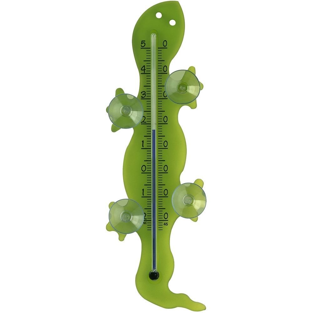 Gecko Window Thermometer 22cm - Thermometer Specialist