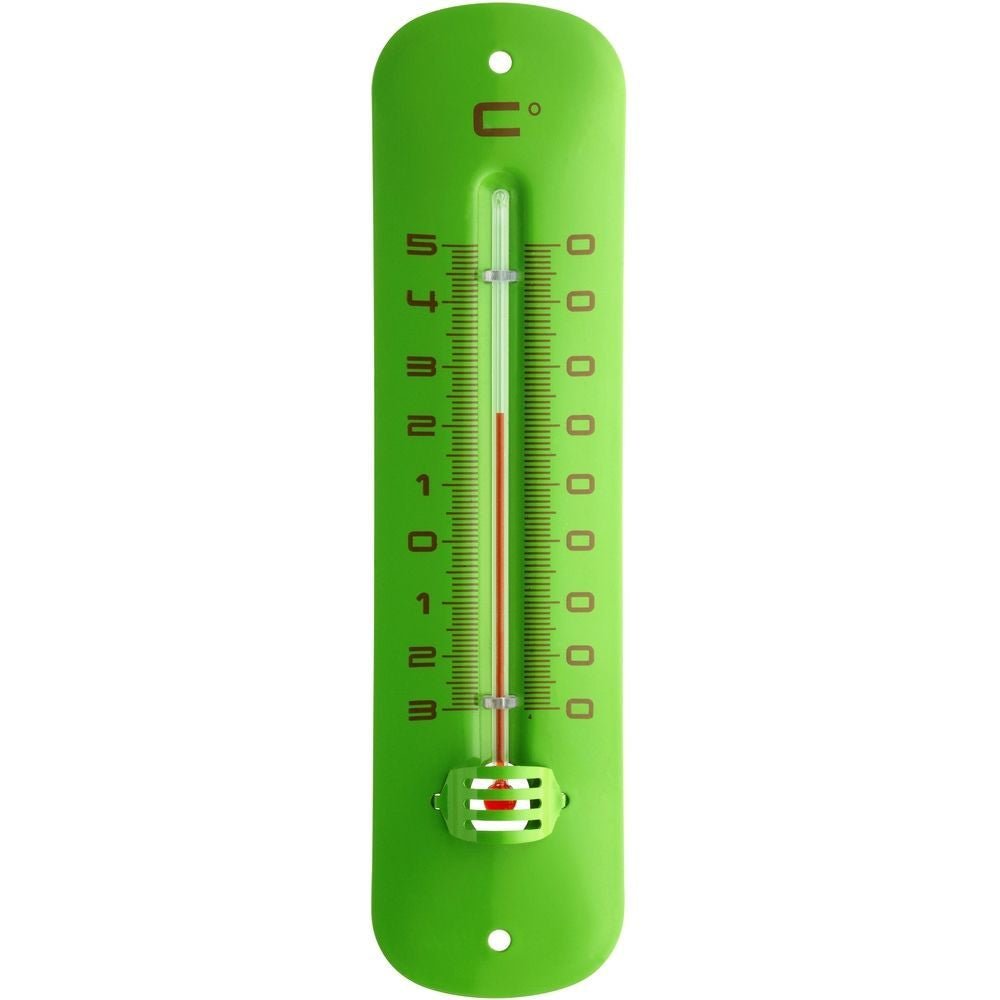 Green Indoor/Outdoor Thermometer 19cm - Thermometer Specialist