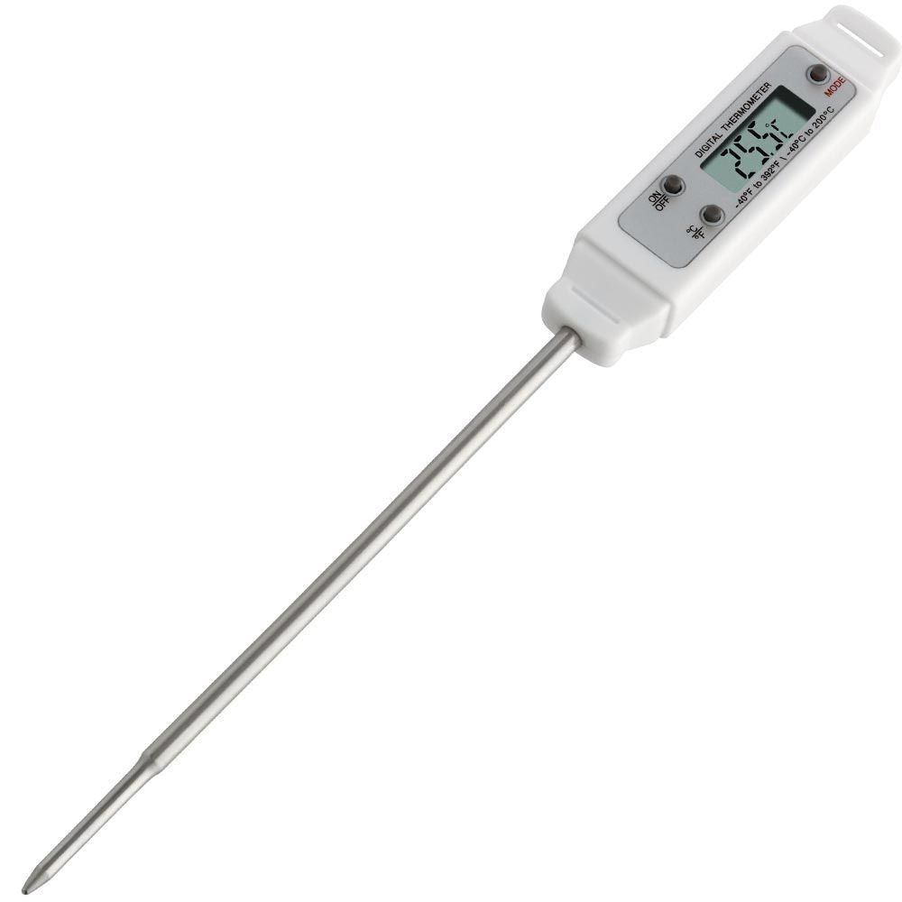 HACCP Waterproof Digital Thermometer With Long 125mm Probe - Thermometer Specialist