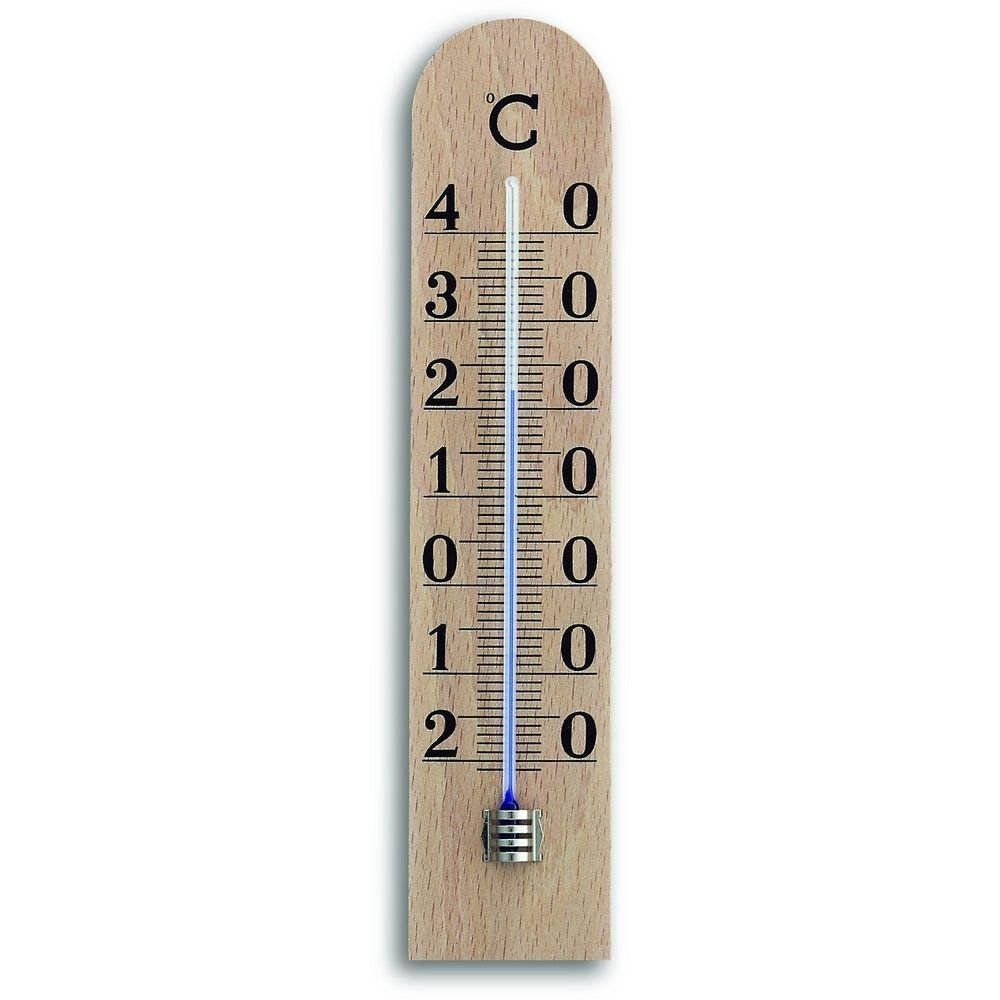 Indoor Beech Thermometer 25cm - Thermometer Specialist