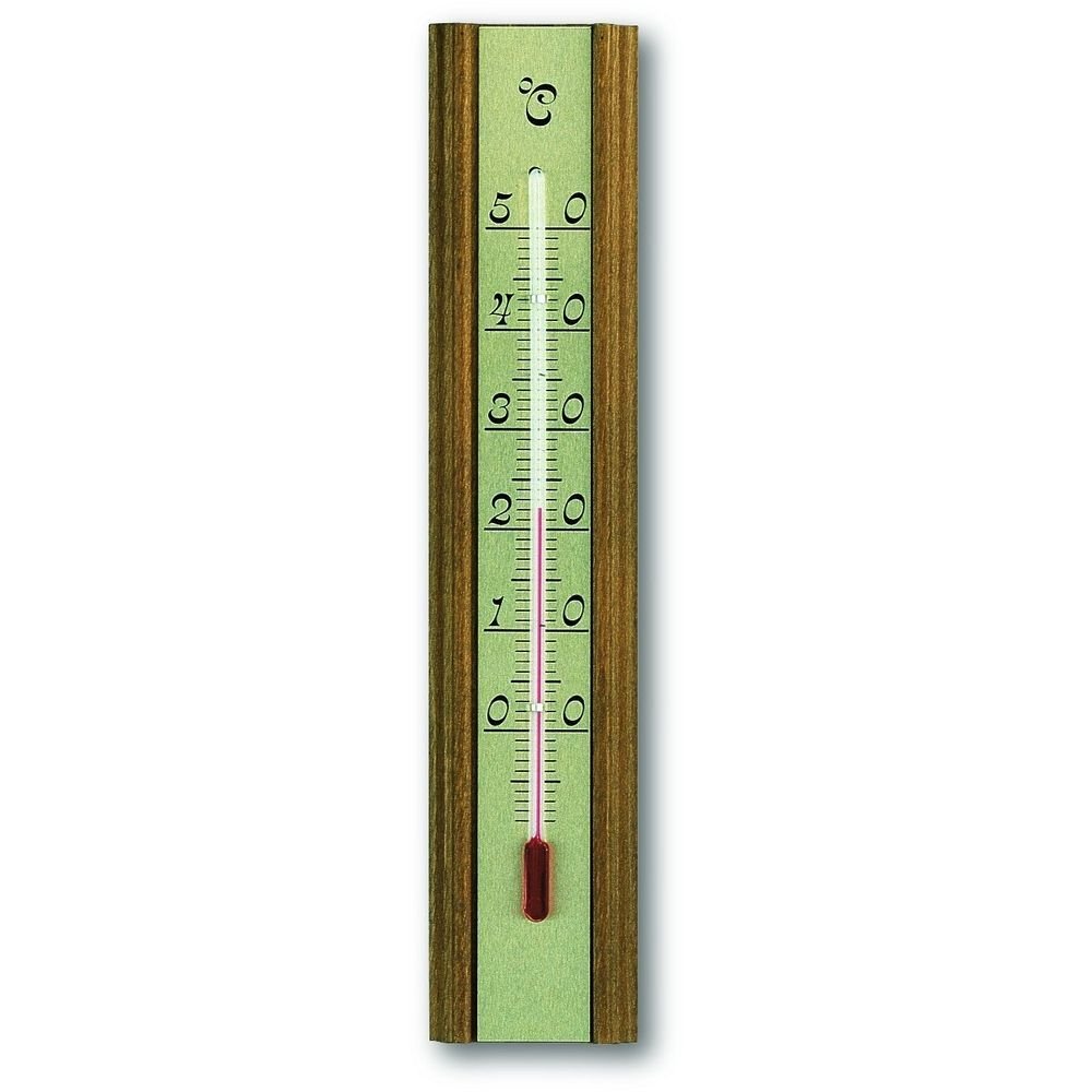 Indoor Oak Thermometer 20cm - Thermometer Specialist