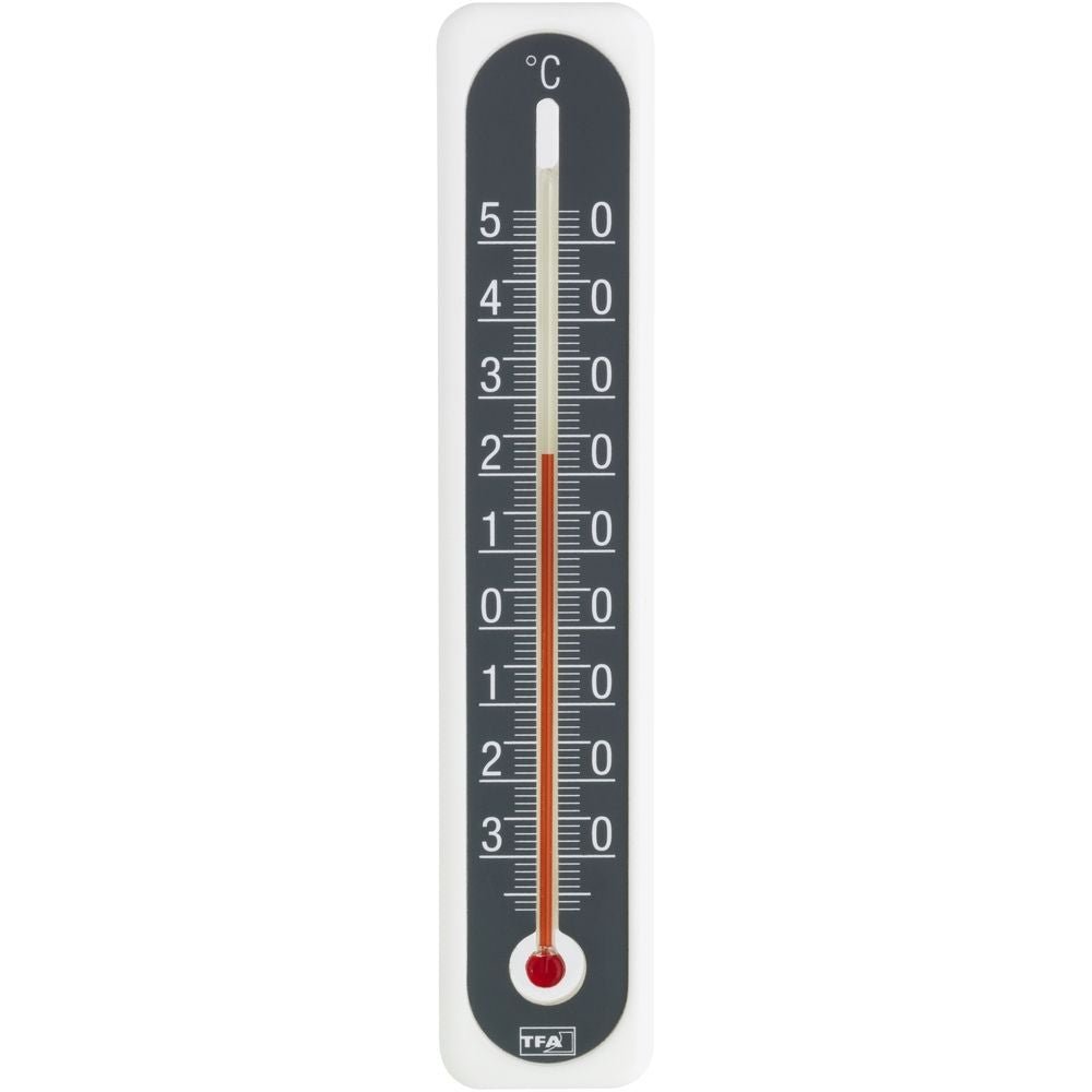 Indoor/Outdoor Monochrome Thermometer 20cm - Thermometer Specialist