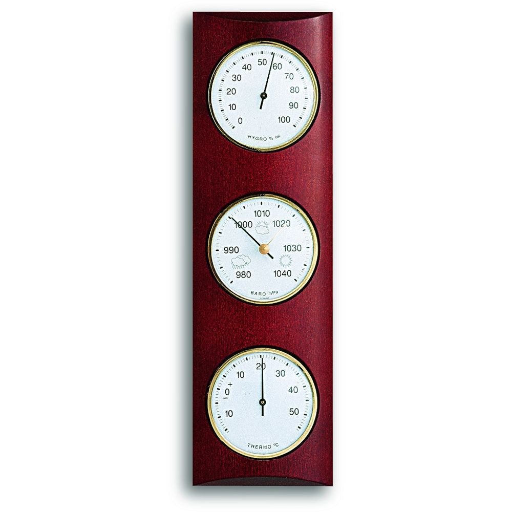Mahogany Barometer 35cm - Thermometer Specialist