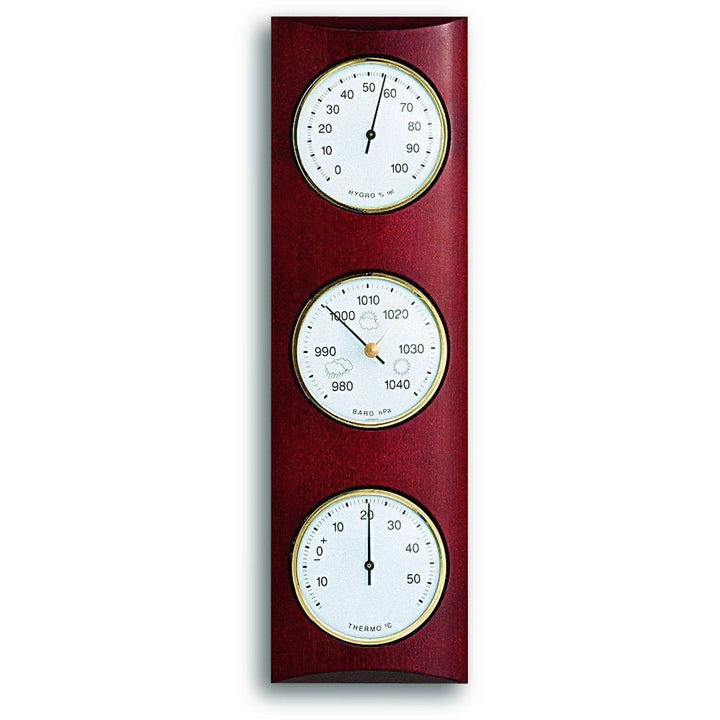 Mahogany Barometer 35cm - Thermometer Specialist