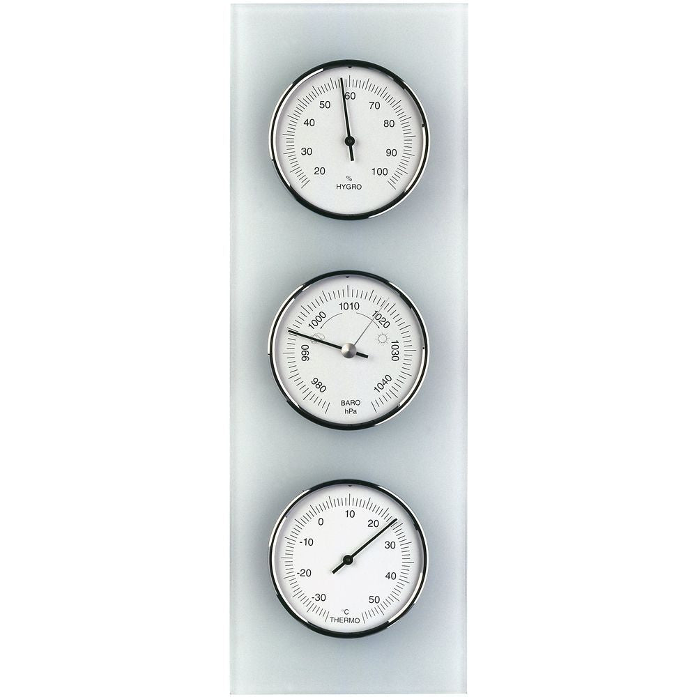 Matt Glass Barometer 34cm - Thermometer Specialist
