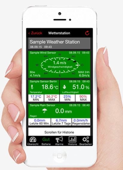Mobile-Alerts MA10050 Internet-Enabled Weather Station Starter Pack - Thermometer Specialist