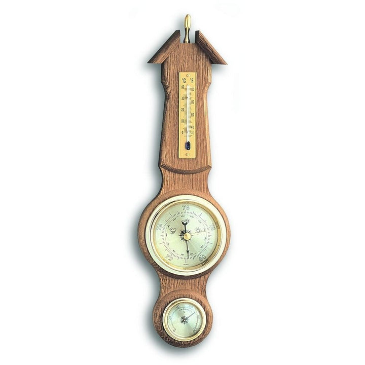 Oak Banjo Barometer 39cm - Thermometer Specialist