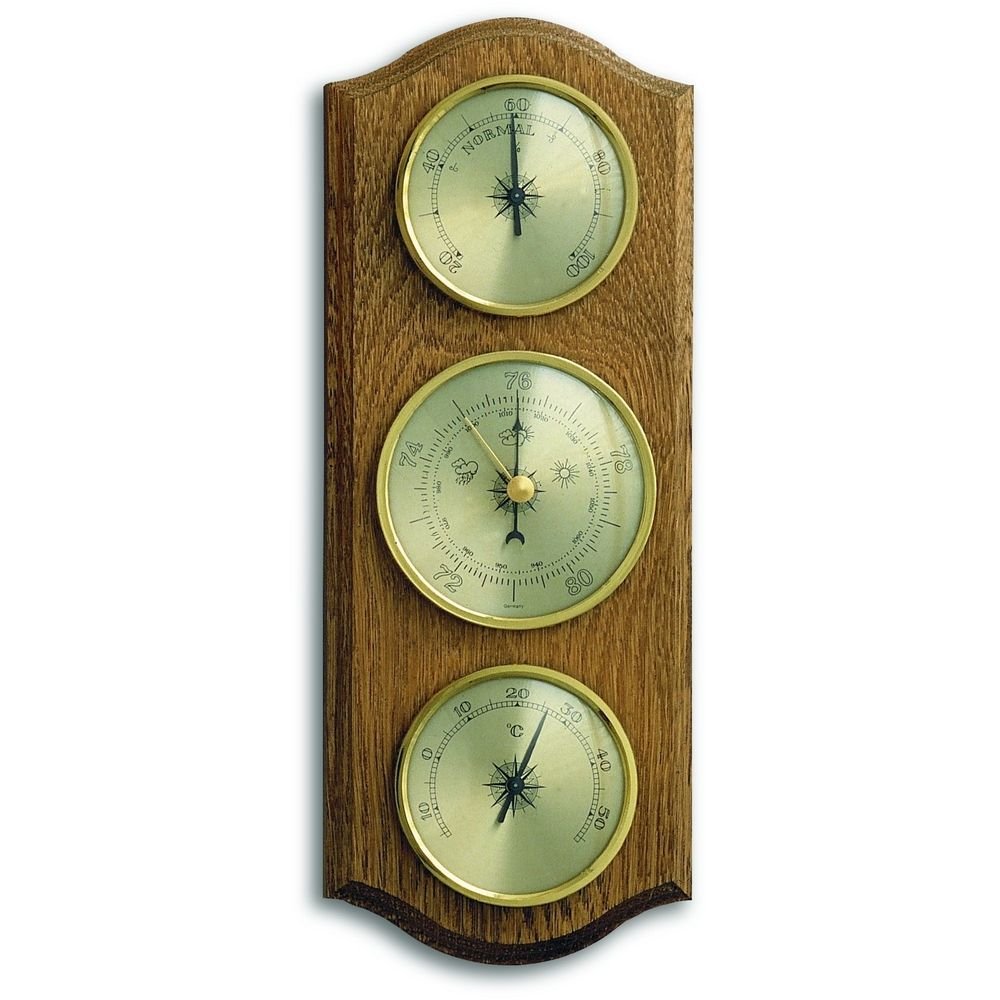 Oak Barometer 27.5cm - Thermometer Specialist