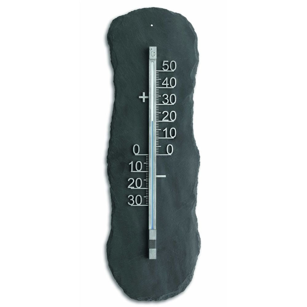 Outdoor Natural Slate Thermometer 60cm - Thermometer Specialist
