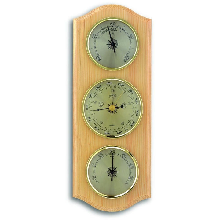 Pine Barometer 27.5cm - Thermometer Specialist
