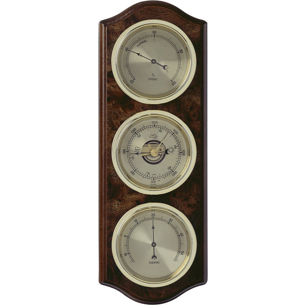 Root Timber Barometer 33.5cm - Thermometer Specialist