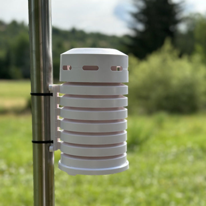 Temperature &amp; Humidity Sensor Protective Cover With Solar-Powered Fan WS-02 - Thermometer Specialist