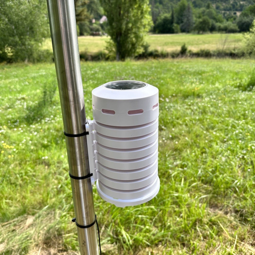 Temperature &amp; Humidity Sensor Protective Cover With Solar-Powered Fan WS-02 - Thermometer Specialist