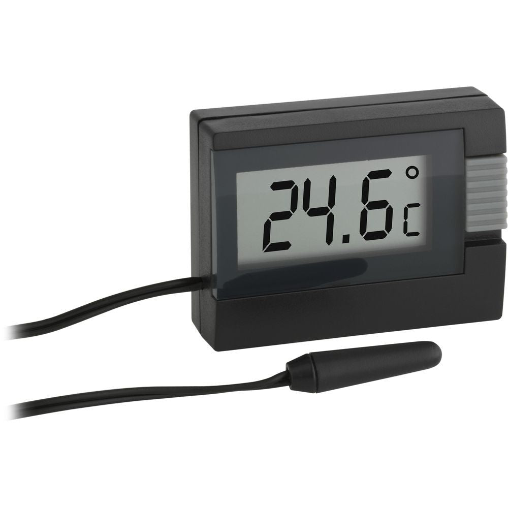 TFA Digital Thermometer for fish tank etc with cabled temperature sensor 30.2018.01 - Thermometer Specialist