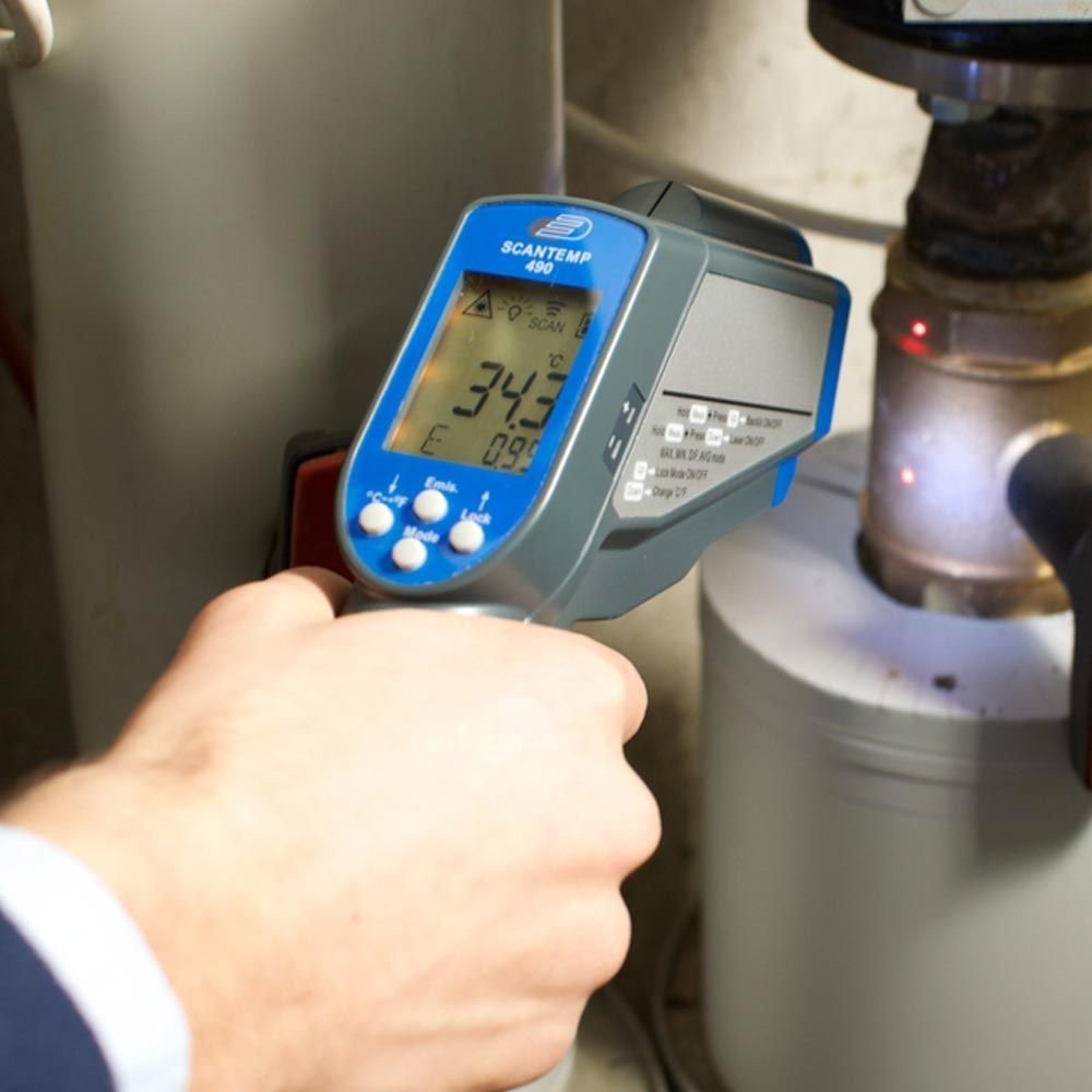 TFA ScanTemp 490 Infrared Thermometer (Range -60°C to 1000°C) - Thermometer Specialist