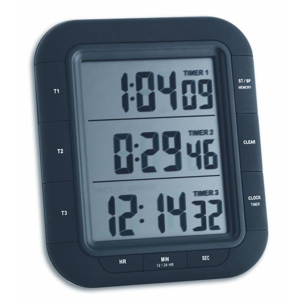 Triple XL Magnetic Digital Timer with Memory Function - Thermometer Specialist