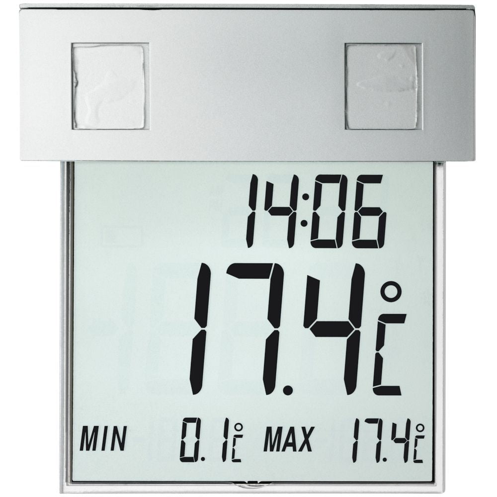 Window Thermometer With Solar Powered Light - Thermometer Specialist