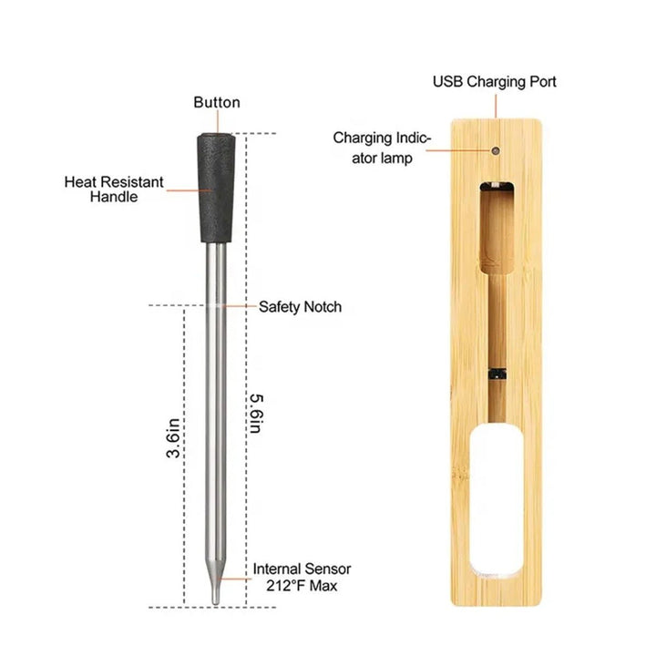 Wireless BBQ &amp; Oven Thermometer: Precision Grilling at Your Fingertips - Thermometer Specialist